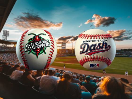 Greensboro Grasshoppers at Winston-Salem Dash